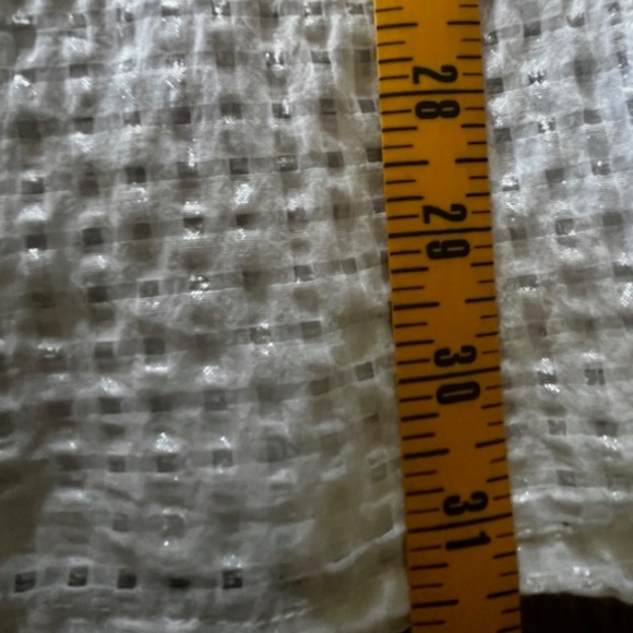 Women's - Fenini - White Button Front Swimsuit / Beach Coverup - Size XL - Picture 8 of 13